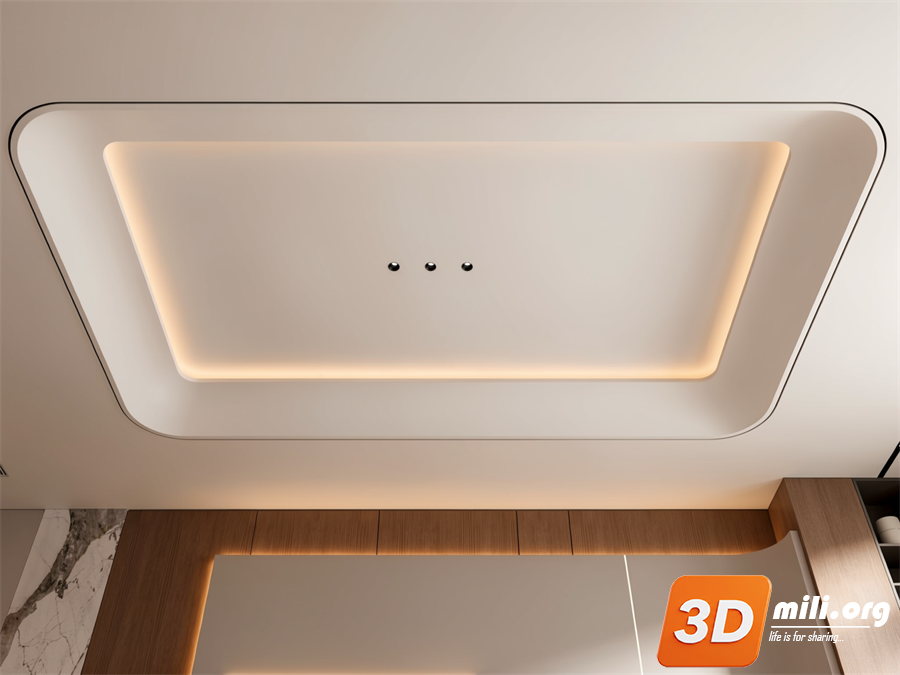 Ceiling Decoration Skp Files